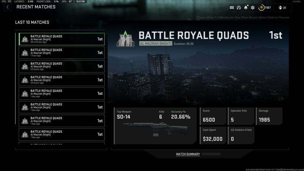 If there's anything negative I can say about The Haunting - it's that the Champion's Quest isn't valid for the event.
