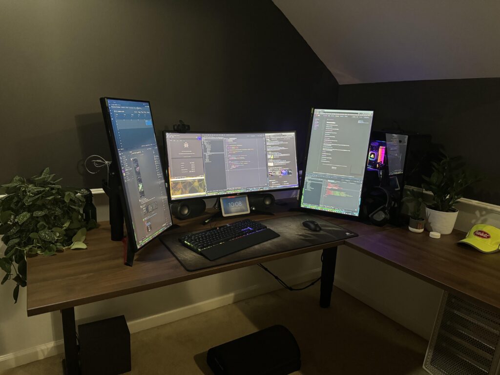 Just upgraded to a standing desk and ultrawide. Any thoughts on what to do next?