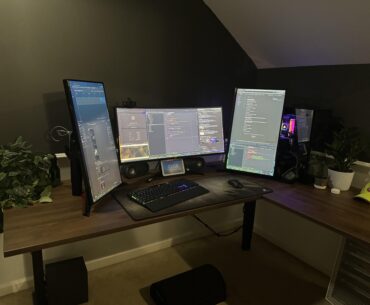Just upgraded to a standing desk and ultrawide. Any thoughts on what to do next?