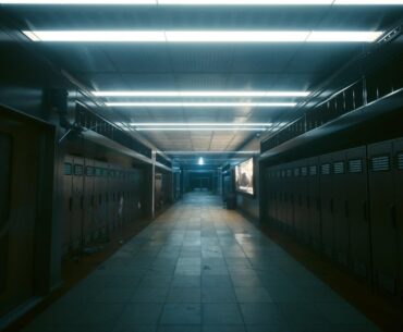 high school in 2077 seems creepy