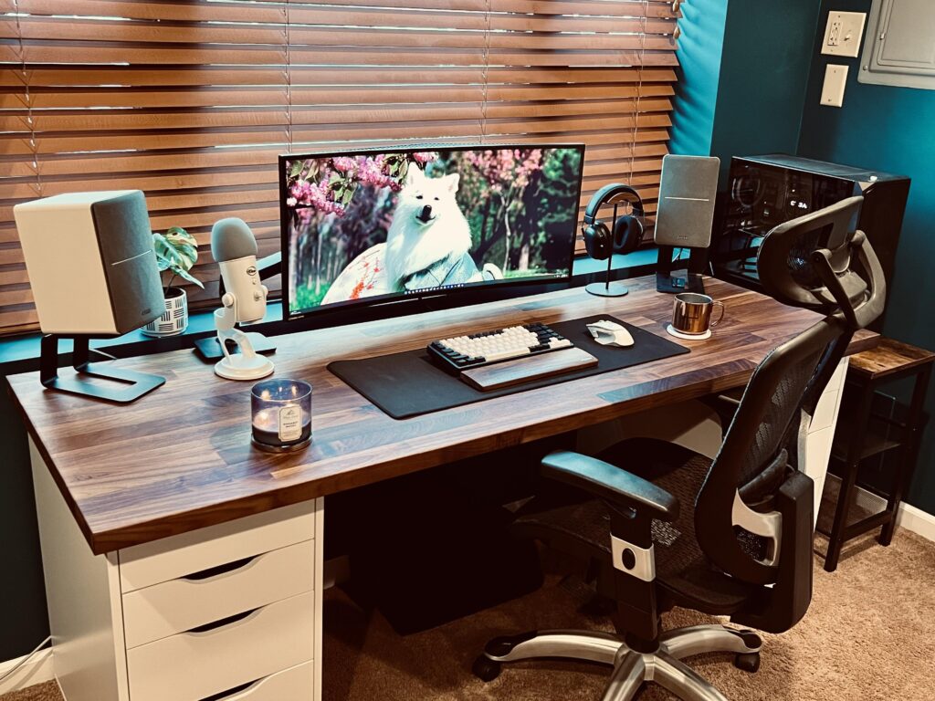 Put setup back together after a fresh paint job