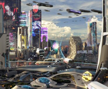 Future city by Gray (Chen Cheng-Yu)
