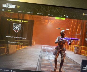 So I launched MW2019 from CoD HQ and it redirected me to the Caldera, what happened? And it's even searching for a match...