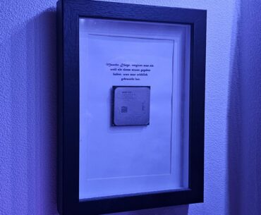 A Friend of mine gifted this to me after i upgraded my first PC.