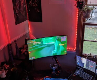 Officially One Year Since My Brother Passed Away. I got this setup to game with for the both of us.