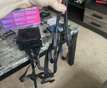 Is this okay for the 4090 power connections? 2 coming off each cable, or do I have to run 4 single power cables? I’m paranoid lol TYIA!