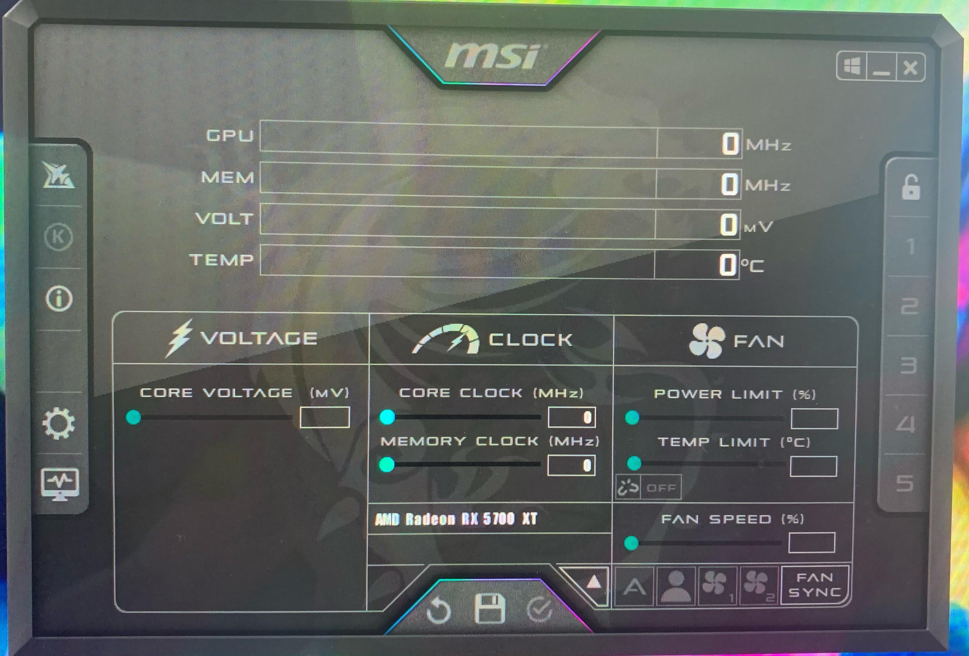 Help! I undervolted my gpu on amd adrenaline and now it’s not showing