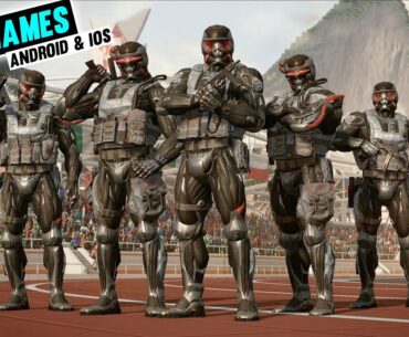 Top 3 BEST FPS Games Like Warzone Mobile for iOS/Android! High Graphics! [Free Download] 2023