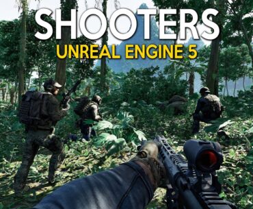 New FIRST PERSON SHOOTERS in UNREAL ENGINE 5 and Unity coming out in 2024