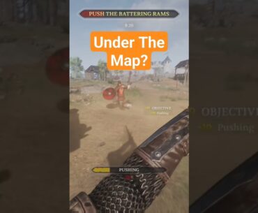 He Went Under The Map? #shorts #chivalry2 #chivalry2pc #fps #fpsgames #glitch #glitches #cheat #bug