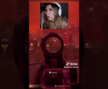 Carried! #firstpersonshooter #videogames  #callofduty #warzone #gamergirl #fyp #twitch #win #pink
