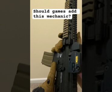 Should games add this mechanic? #guns #airsoft #videogames #mw3 #callofduty #mw2 #gun #fpsgames