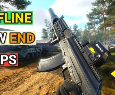 Top 10 Best Offline FPS Games For Low End Android 2023 | 2GB RAM | Low MB Games | High Graphics