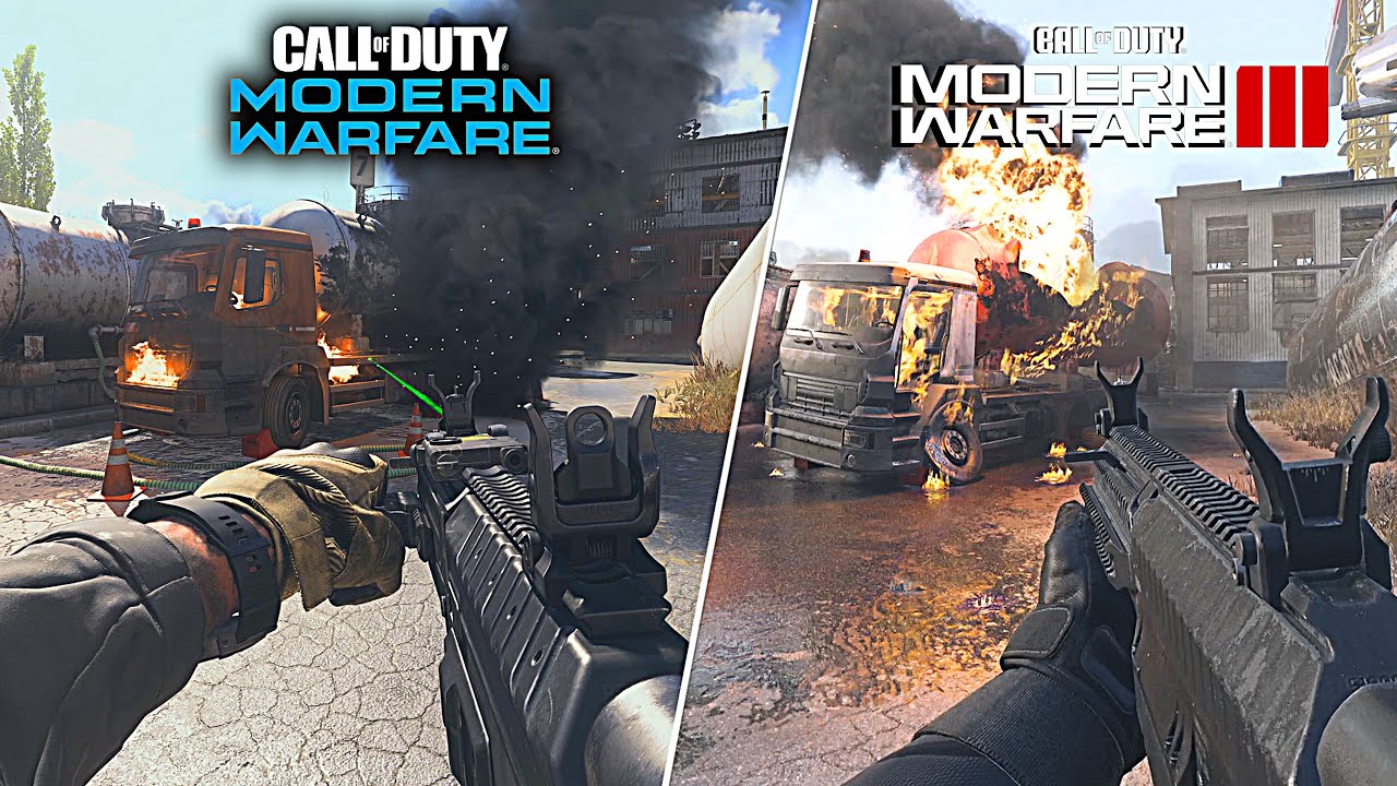 Modern Warfare 1 vs Modern Warfare III – Graphic & Details Comparison (2019-2023) Modern Warfare 1 vs Modern Warfare III - Graphic & Details Comparison (2019-2023)