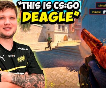 S1MPLE DESTROYS PROS WITH A DEAGLE IN CS2 FPL!! - STREAM HIGHLIGHTS