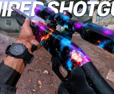 I turned this Shotgun into a SNIPER & everyone lost their mind