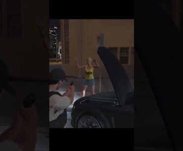 Stolen car Broke down #shorts #gameplay #gaming #gta