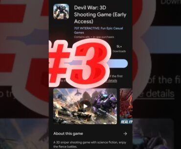 Top 5 Best FPS Games on Android (2023) #ytshort #shorts #ytshort #androidgames