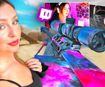 #1 Female Sniper vs Twitch Streamers (BOTH POVs)