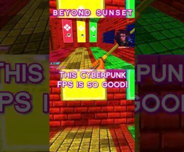 This Cyberpunk FPS Game is So Good! #gaming #indiegameplay