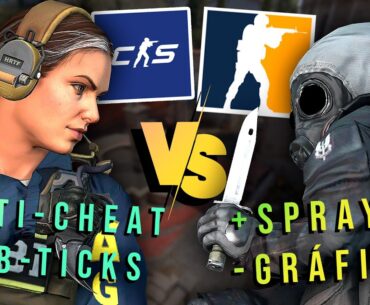 COMPARANDO CUAL ES MEJOR CS: Counter Strike 2 vs CS:GO