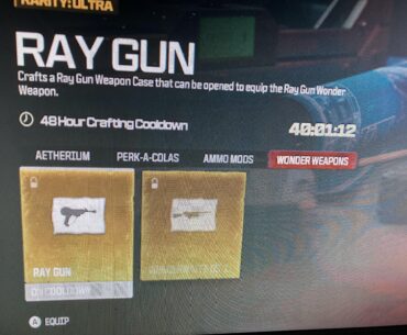 Raygun Schematic unlocked