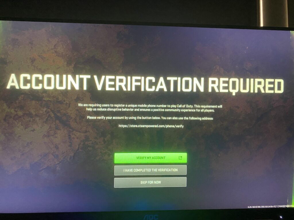 How many times have you had to verify your account?