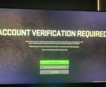 How many times have you had to verify your account?