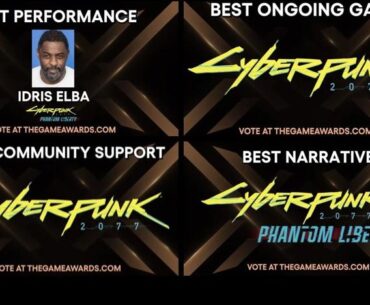 Cast your votes in The Game Awards for Phantom Liberty, I think they deserve to win all of these.