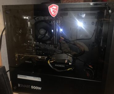 Ok last question guys! Why is the boot light on my motherboard on? It’s a new build
