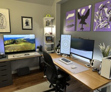 My Anti-Ultrawide WFH and Gaming setup