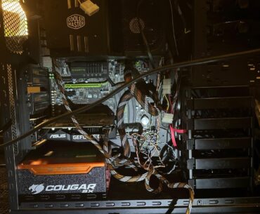 My brother found this pc at work I couldn’t see a problem with it at first but it just kept power cycling. Could this possibly be the issue?