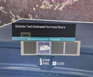 Fortress Key found