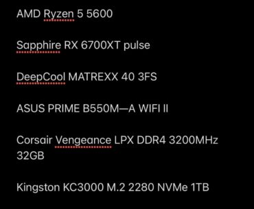 Thoughts on my pc build