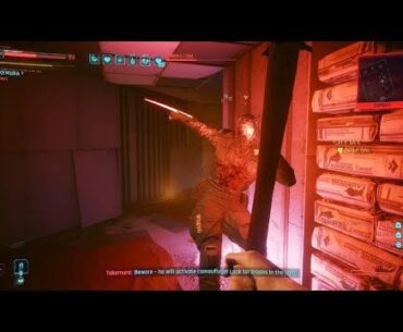 Without combat implants V is a weakling, they said