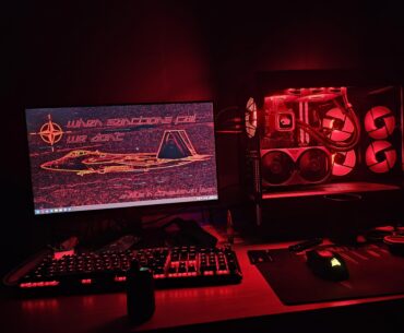 The barracks room setup
