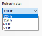 Just bought a 240hz monitor. Why is 120hz the highest refresh rate?
