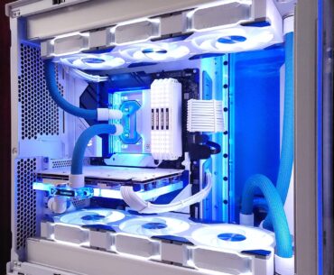 Finished my friend's white/blue pc