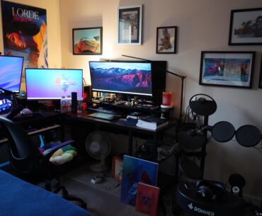 Got my first job out of college last year & have been slowly making additions to the setup!