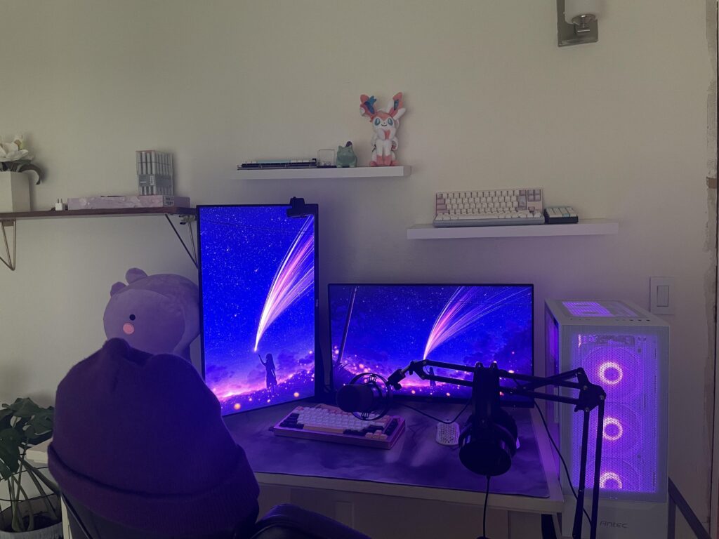 I had to leave my setup behind when I left to university, but the memories I made there are unforgettable.
