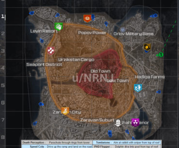 A graphic I made for the free perk easter egg locations in MWZ for anyone who needs it!