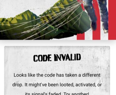 Anybody else having issues redeeming their KFC code?
