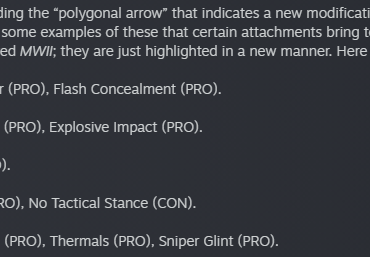 From when is a sniper glint a pro? Like from what perspective exactly?