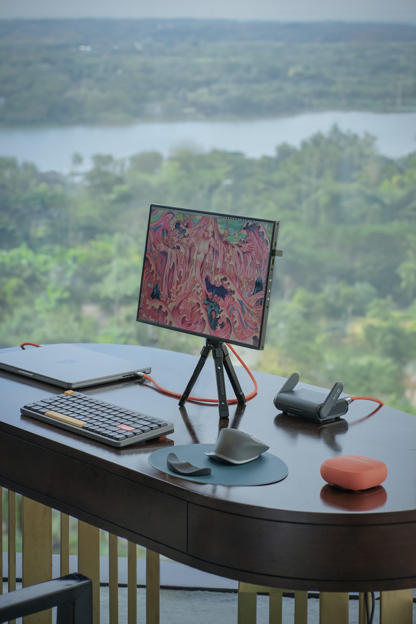 Upgraded travel setup Upgraded travel setup