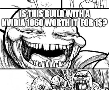 We should be kinder to people buying low-end builds tbh