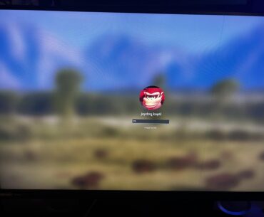 I cleaned my monitor today and now there is a streak on it no matter the input, can I fix this?