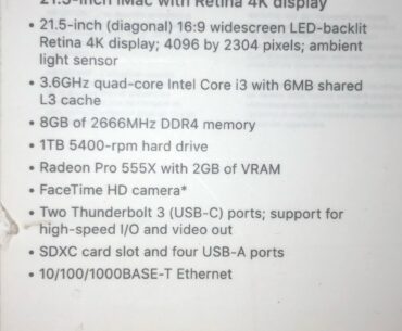 Does this 2019 IMac have good enough stats for some solid gaming.
