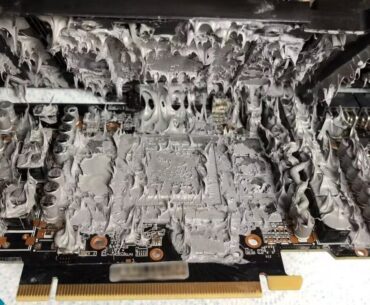 Re-pasting my GPU for the first time because it was overheating. Did I do significant enough?