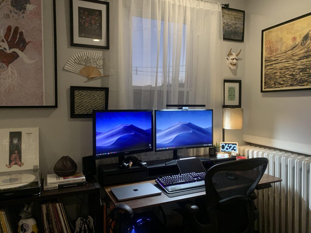 New home office — Designer/Gaming setup