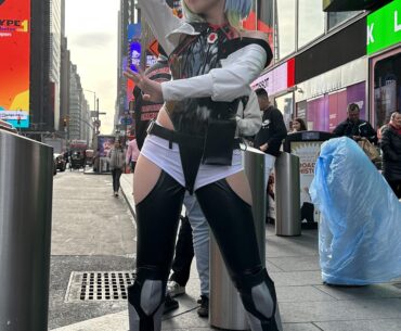 my lucy cosplay from animenyc :)